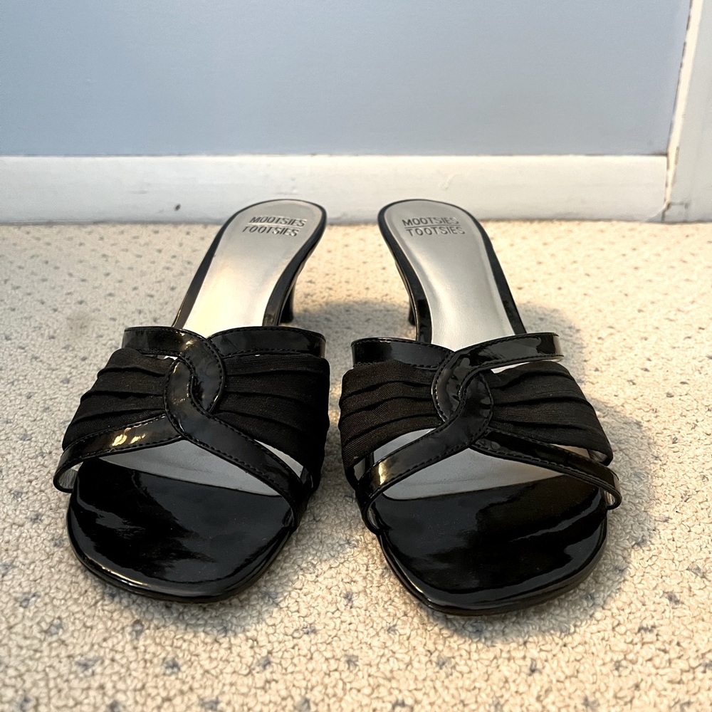 Mootsies Tootsies Black Mobaylisk Heels. Women’s size 10 shoes